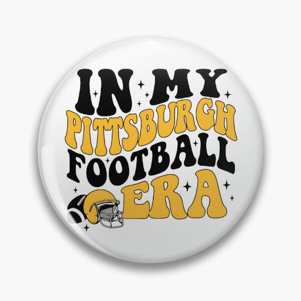 Item preview, In My Pittsburgh Football Era Retro Black Gold Fan Design designed and sold by MichealJa94636.