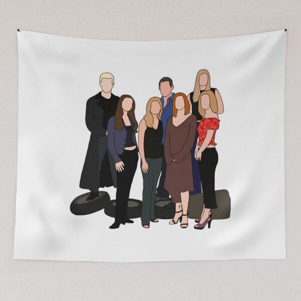 Item preview, Buffy Cast designed and sold by NTProductionArt.