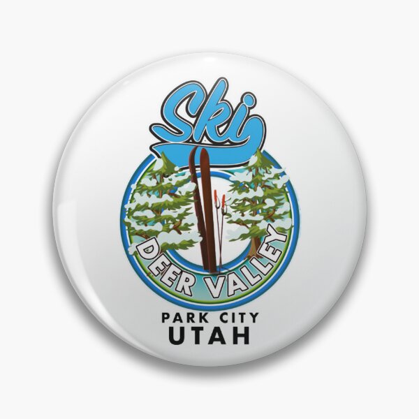 Item preview, Deer Valley Park City Utah Ski logo T-Shirt designed and sold by SassyBrew.