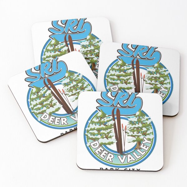 Item preview, Deer Valley Park City Utah Ski logo T-Shirt designed and sold by SassyBrew.