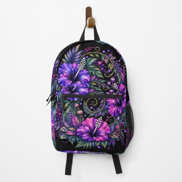 Item preview, Witch's Magical Tropical Garden | Enchanted Hibiscus Art designed and sold by IamNolmo.