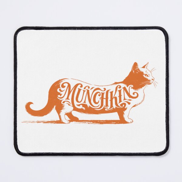 Item preview, Munchkin Cat Word Art | Typography Cat Silhouette Design designed and sold by AyfuDesigns.