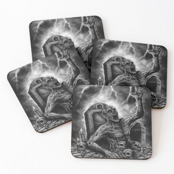 Item preview, Zombie Morning Coworking aHorde Fills Streets designed and sold by dishcutnes.