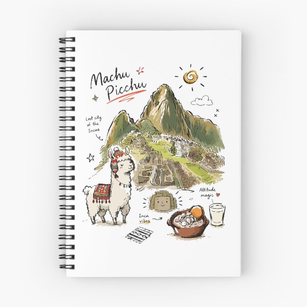 Item preview, Cute Machu Picchu Peru Doodle Art v2 designed and sold by RamyGallery.