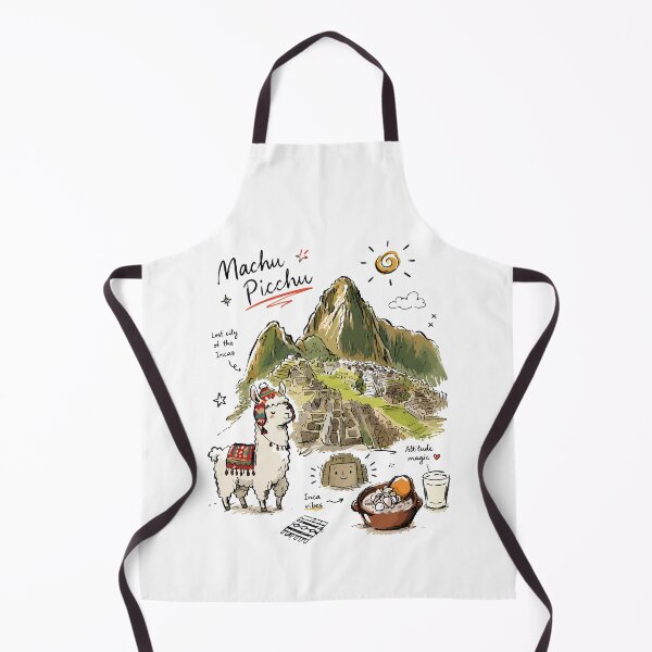 Item preview, Cute Machu Picchu Peru Doodle Art v2 designed and sold by RamyGallery.