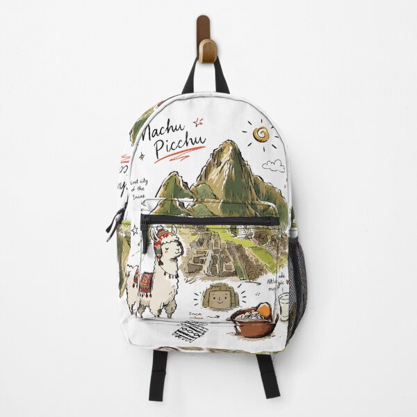 Item preview, Cute Machu Picchu Peru Doodle Art v2 designed and sold by RamyGallery.