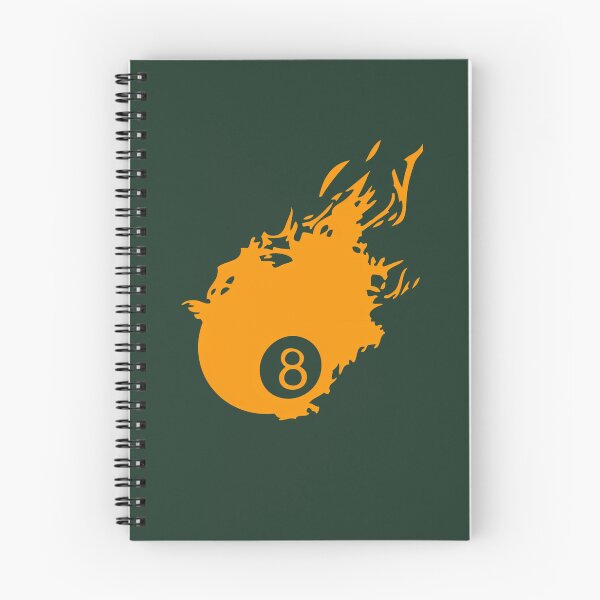 Item preview, Billiard Ball 8 Flame Club Logo Fire 267 designed and sold by HootAndBeyond.