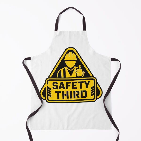 Item preview, Safety Third Road Sign Joke designed and sold by TypeRiotStudio.