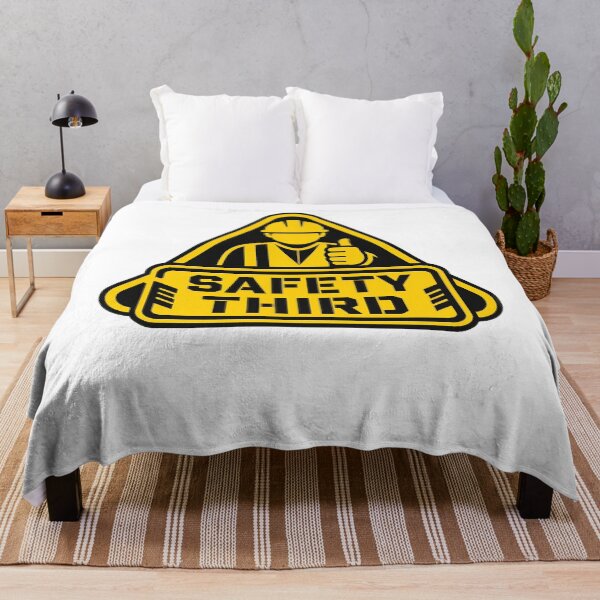 Item preview, Safety Third Road Sign Joke designed and sold by TypeRiotStudio.