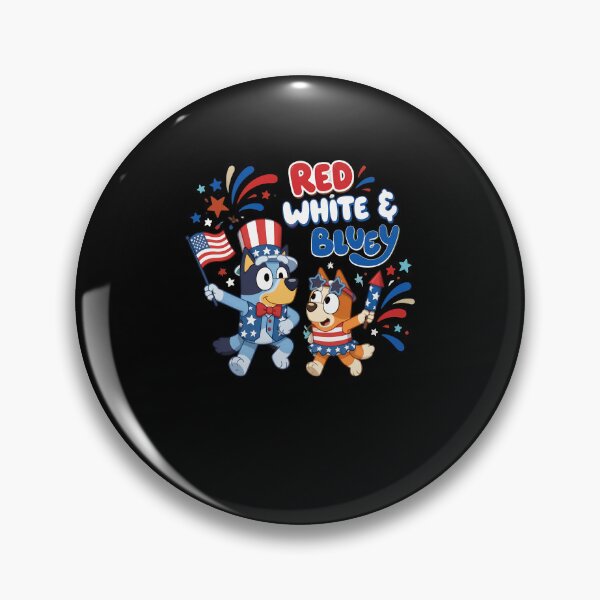 Item preview, Bluey & Bingo Red White Bluey July 4th designed and sold by TijanaARTSt88.