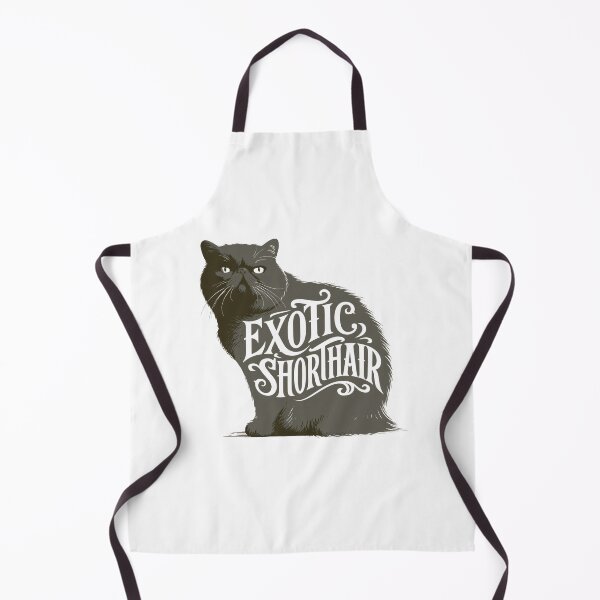Item preview, Exotic Shorthair Cat Word Art | Typography Cat Silhouette Design designed and sold by AyfuDesigns.