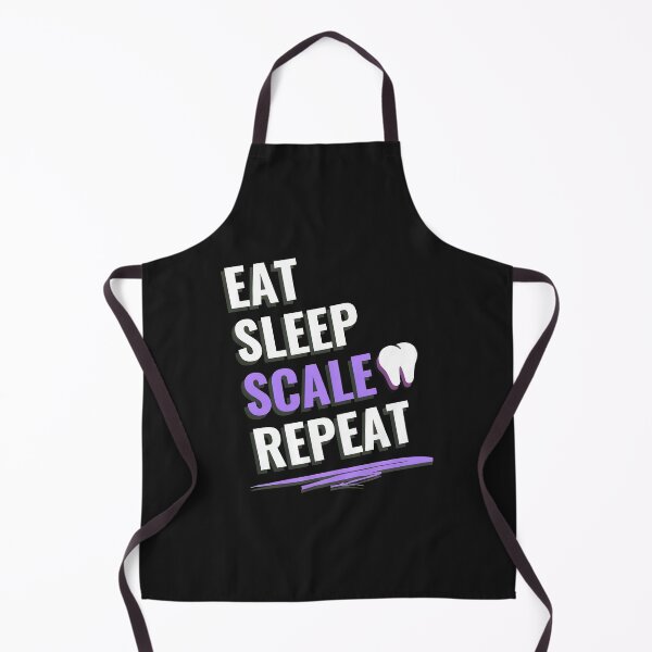 Item preview, Eat Sleep Scale Repeat Tooth Dental Humor Graphic Design designed and sold by dlpfjokns.