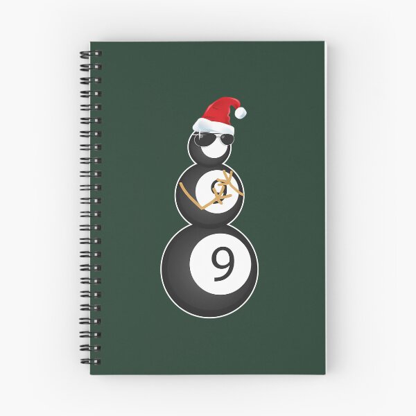 Item preview, Billiard Balls Christmas Snowman 693 designed and sold by HootAndBeyond.