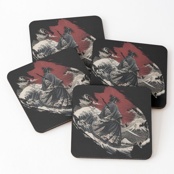 Item preview, Japanese Ronin Samurai Rising Sun Ukiyo-e designed and sold by RhymeArc.