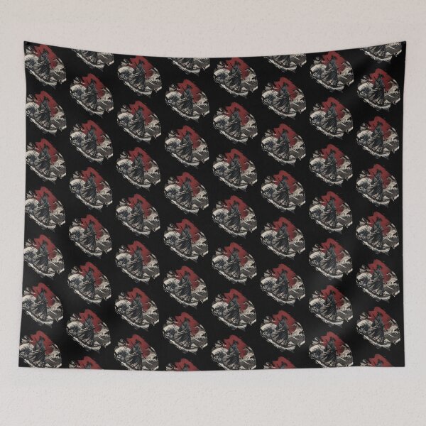 Item preview, Japanese Ronin Samurai Rising Sun Ukiyo-e designed and sold by RhymeArc.