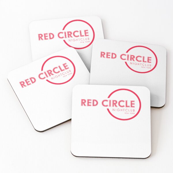 Item preview, New York Nightclub Red Circle Lounge Sign designed and sold by Joeyskateboards.