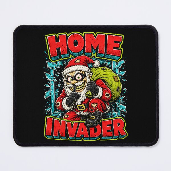 Item preview, Home Invader Santa Christmas Horror designed and sold by Victor Shadehorn.