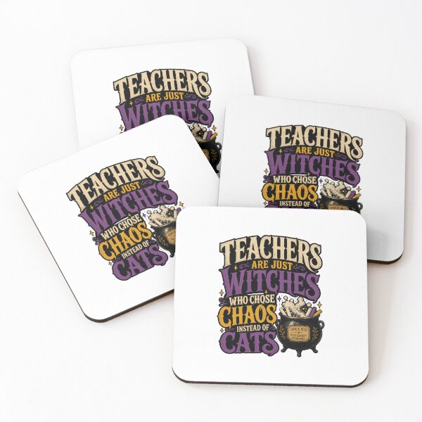 Item preview, BACK TO SCHOOL Teachers Are Just Witches Who Chose Chaos Halloween Gift designed and sold by Uglyandcute.