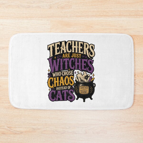 Item preview, BACK TO SCHOOL Teachers Are Just Witches Who Chose Chaos Halloween Gift designed and sold by Uglyandcute.