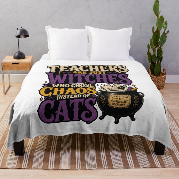 Item preview, BACK TO SCHOOL Teachers Are Just Witches Who Chose Chaos Halloween Gift designed and sold by Uglyandcute.