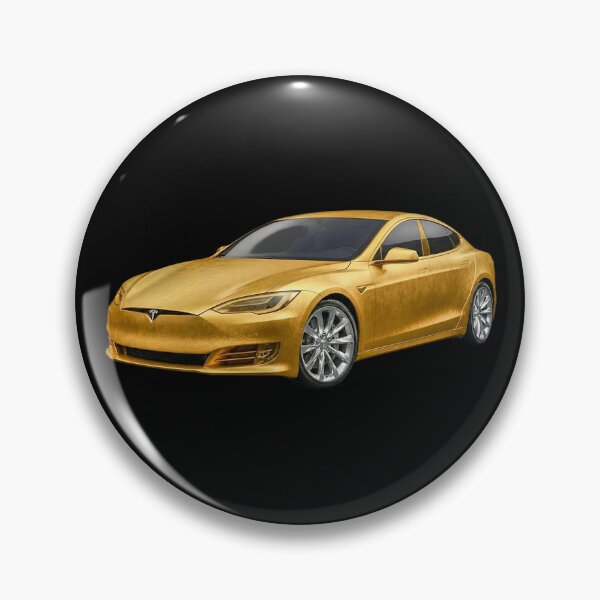 Item preview, Gold Tesla polarized glass car designed and sold by C3R0.