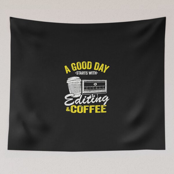 Item preview, Editing & Coffee Daily Routine Graphic designed and sold by dlpfjokns.