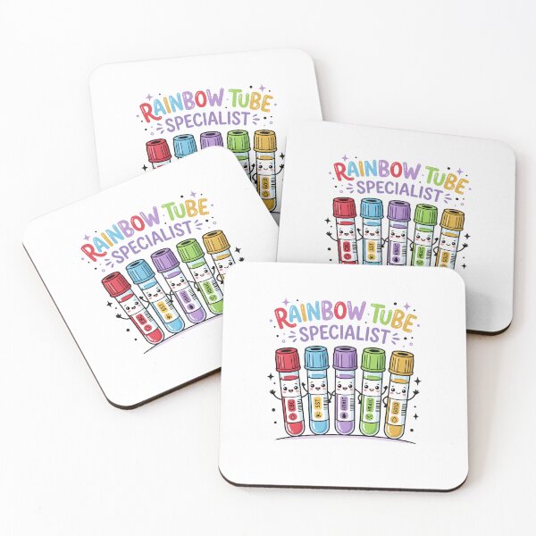 Item preview, Cute Rainbow Tube Specialist Phlebotomist Lab designed and sold by Kaikab007.
