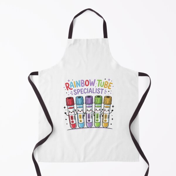 Item preview, Cute Rainbow Tube Specialist Phlebotomist Lab designed and sold by Kaikab007.