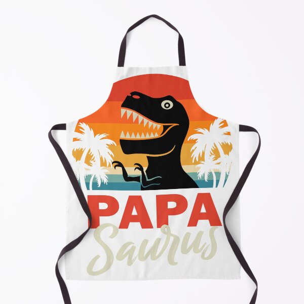 Item preview, Papa Saurus Retro Dinosaur Dad Design designed and sold by TerrenceCCG.