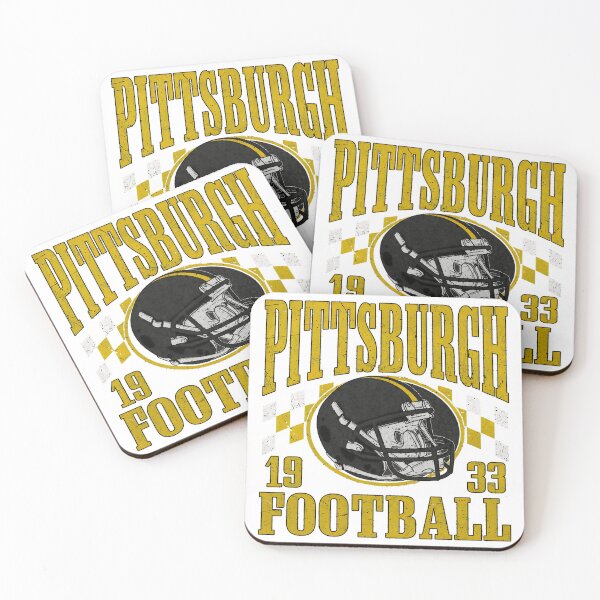Item preview, Pittsburgh Football 1933 Distressed Helmet Checkered Fan Graphic designed and sold by ScottRams80758.