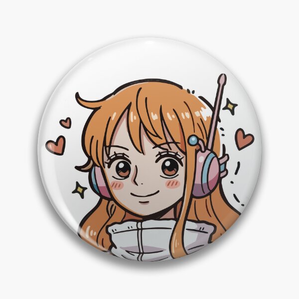 Item preview, Cute Nami Egghead Anime Sticker designed and sold by Koikts.