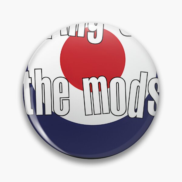 Item preview, King of the Mods designed and sold by BrainCashPop.