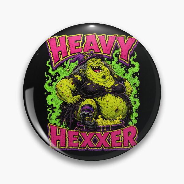 Item preview, Heavy Hexxer Neon Witch Horror designed and sold by Victor Shadehorn.
