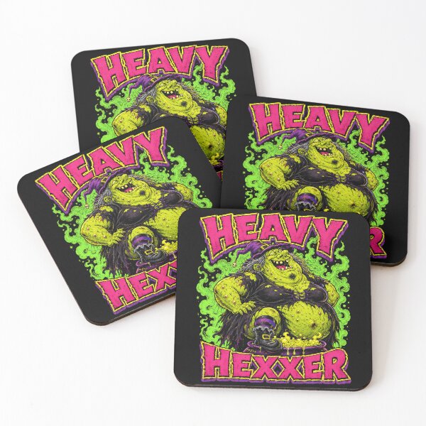 Item preview, Heavy Hexxer Neon Witch Horror designed and sold by Victor Shadehorn.