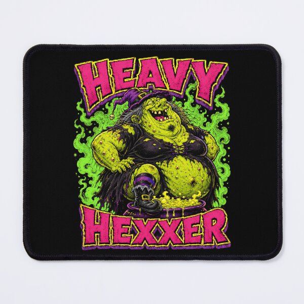 Item preview, Heavy Hexxer Neon Witch Horror designed and sold by Victor Shadehorn.