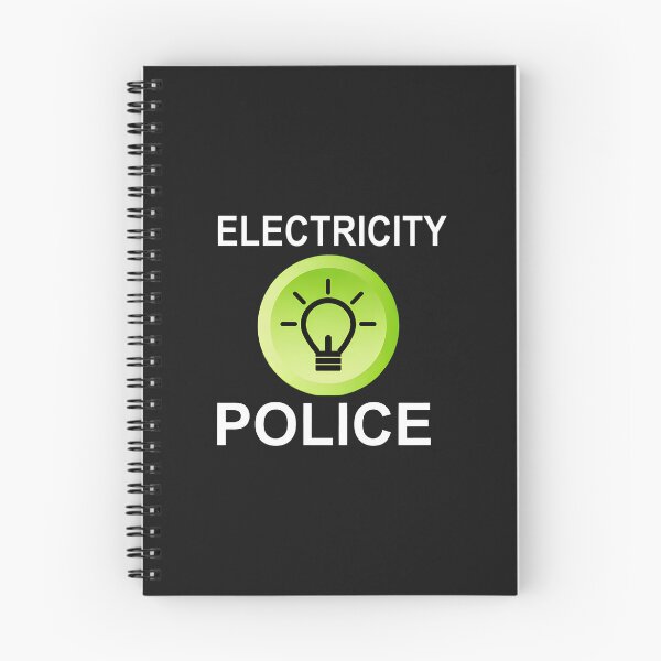 Item preview, Electricity Police Funny Light Bulb Joke designed and sold by oqgdkdunv.