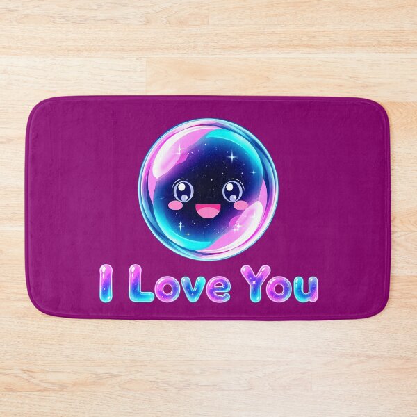 Item preview, Cute Cosmic Bubble – Kawaii Neon Galaxy Orb designed and sold by IMuDesigner.