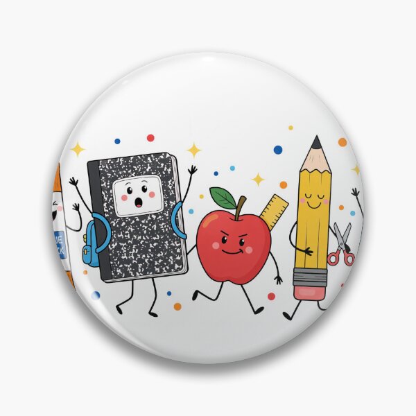 Item preview, School Supplies Cartoon Squad designed and sold by NumaKerjean.