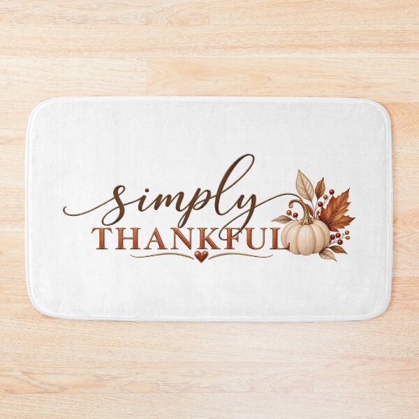 Item preview, Simply Thankful – Elegant Pumpkin & Autumn Thanksgiving Shirt designed and sold by HO•Designs.