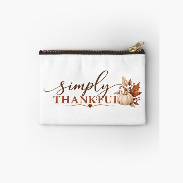 Item preview, Simply Thankful – Elegant Pumpkin & Autumn Thanksgiving Shirt designed and sold by HO•Designs.
