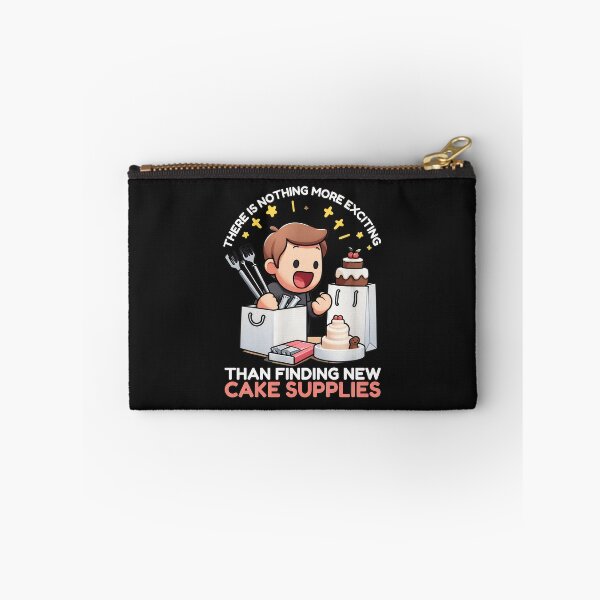Item preview, Excited Baker Finds New Cake Supplies Cartoon designed and sold by oqgdkdunv.