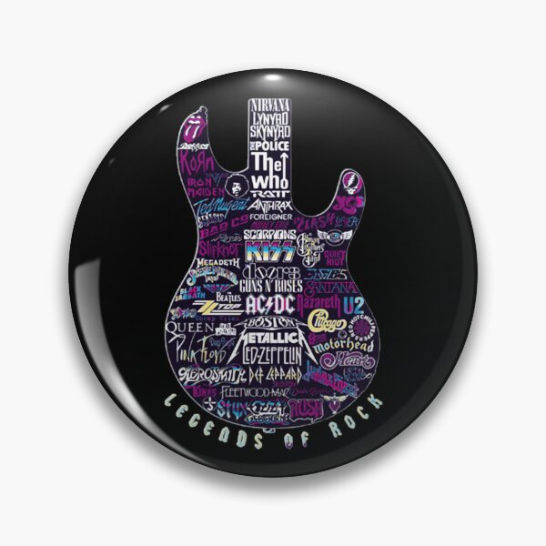 Item preview, Legends Of Rock Guitar Retro T-Shirt designed and sold by SassyBrew.