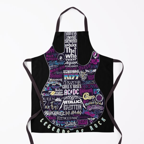 Item preview, Legends Of Rock Guitar Retro T-Shirt designed and sold by SassyBrew.