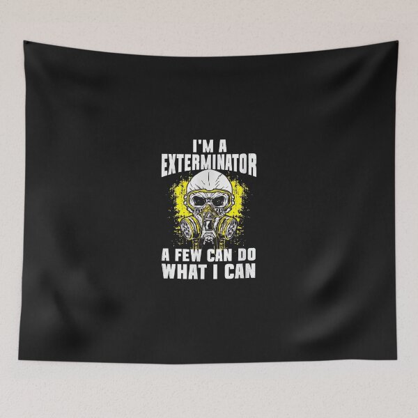 Item preview, Exterminator Skull Gas Mask I Can Do What designed and sold by oqgdkdunv.