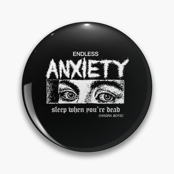 Item preview, Black And White Eyes With Endless Anxiety designed and sold by Blaz0Creations.