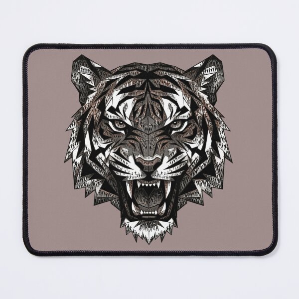 Item preview, Tiger Head | Fragmented Cubist designed and sold by ekemarket.