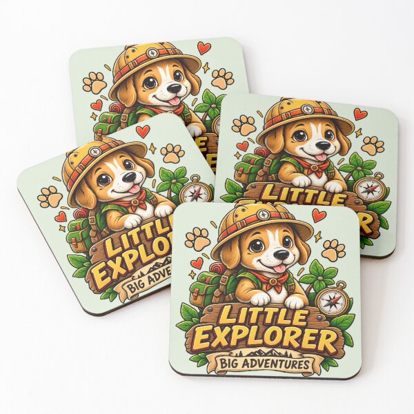 Item preview, Little Explorer Puppy Big Adventures designed and sold by FABIOLA1970.