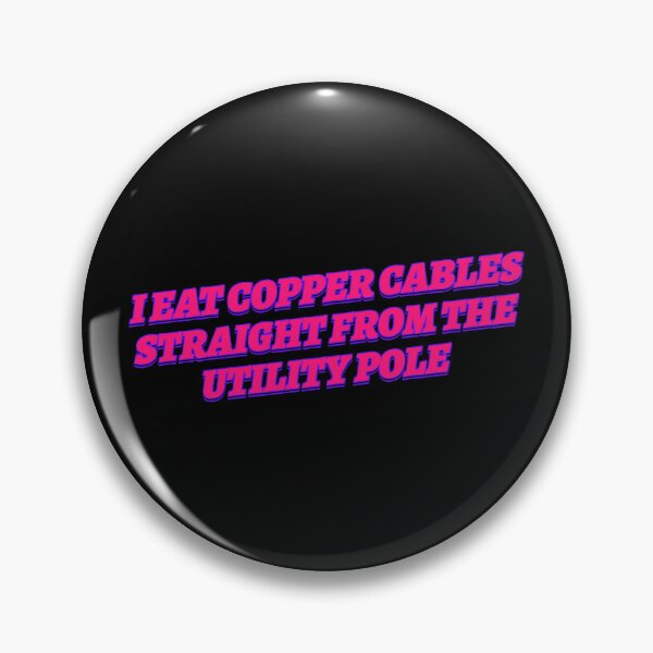 Item preview, I Eat Copper Cables designed and sold by chloeifulgham.