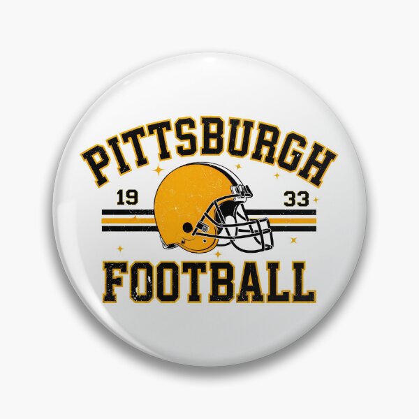 Item preview, Pittsburgh Football 1933 Yellow Helmet Varsity Retro Design designed and sold by MichaelBl68345.