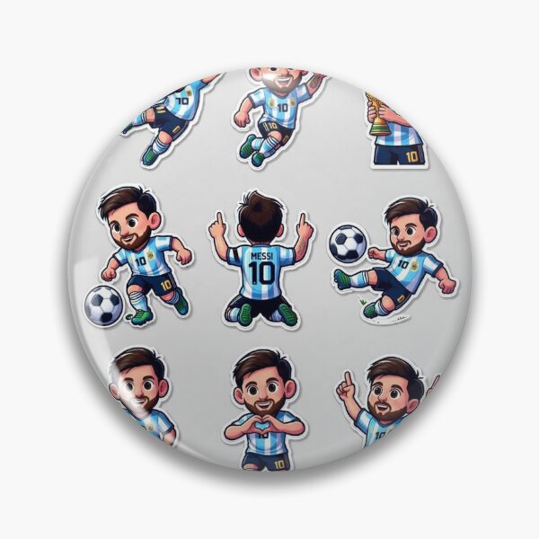Item preview, Chibi Football Legend Argentina 10 Champion Sticker Pack designed and sold by DKSH1234.